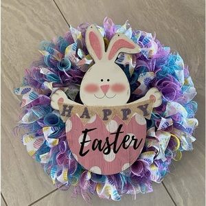 New 20” Easter spring handmade wreath